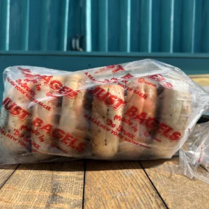 Half dozen fresh New York baked bagels delivery Palm Beach County